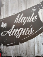 Maple Angus outside
