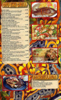 El Loro Mexican menu