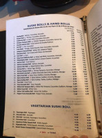 Sushi Oishii menu