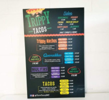 Trippy Tacos menu