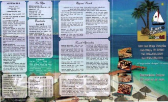 Puerto Cancun Mexican Grill menu