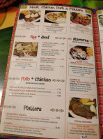 Costa Chica Mexican menu