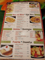 Costa Chica Mexican menu