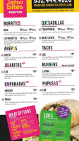 Latino Bites Express menu