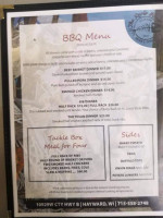 Rusty Hook Saloon And Smokehouse menu