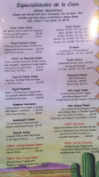 Little Mexico On Mccann Rd. menu