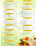Super China Buffet menu