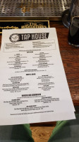 Tallgrass Tap House menu