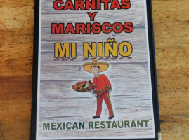 Mi Niño Mexican food