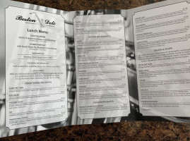 Boston Deli South Jordan menu