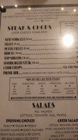 Northwestern Steakhouse menu