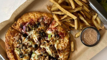 Dough City Pizza Burgers food