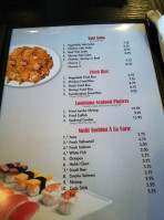 Yamato Steak House menu