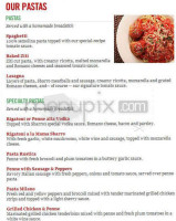 Sbarro menu