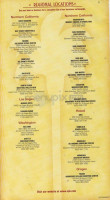 California Pizza Kitchen menu