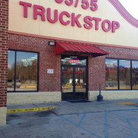 35/55 Truck Stop outside