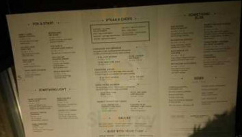 Prime Steakhouse Niagara Falls menu