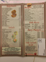 Cousin's Pizza Subs menu
