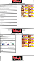 Bojangles' Famous Chicken menu