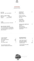 Bellewood Acres Bistro menu