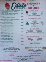 Edisto River Creamery Kitchen menu