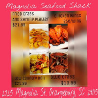 Magnolia Seafood Shack menu