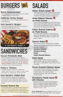 T.g.i. Friday's menu