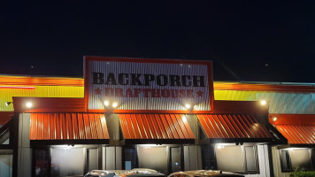 Backporch Drafthouse outside