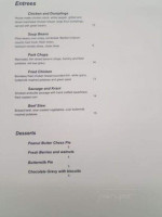 The Four Eleven menu