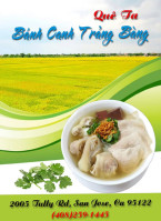 Que Ta Banh Canh Trang Bang food