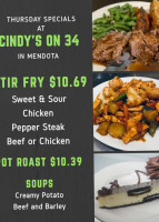 Cindy's On 34 food