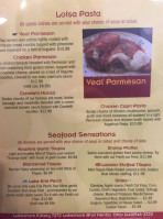 Lakeshore Eatery menu