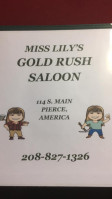 Miss Lily's Gold Rush Saloon food