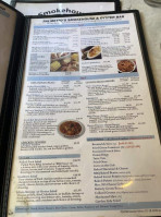 Palmetto's Smokehouse And Oyster menu