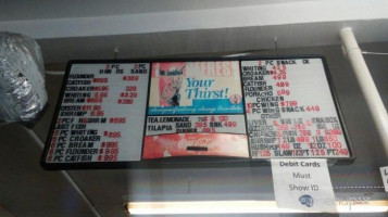 Liberty Seafood menu
