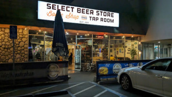 Select Beer Store Bottle Shop Tap Room outside