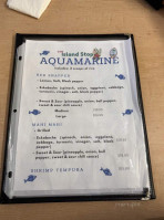 The Island Stop menu