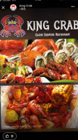 King Crab Cajun Seafood inside