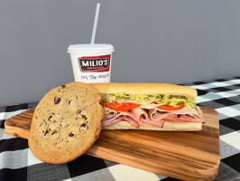 Milio's Sandwiches food