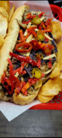 Grant's Philly Cheesesteaks food