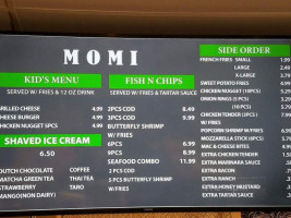 Momi menu