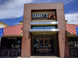 Sharky's Woodfired Mexican Grill outside