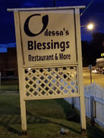 O'Dessa Blessings Restaurant outside
