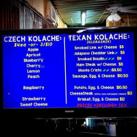 Czech Please Microbakery, Llc menu