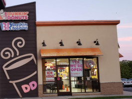 Dunkin' outside