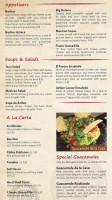 Aztlan Mexican Grill menu