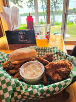 Knotty Pines On Clam Lake food