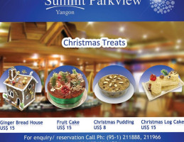 The Parkview Cafe menu