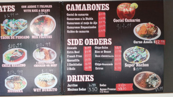 Tacos El Burrito Loco menu