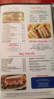 Valley Mall Family Diner menu